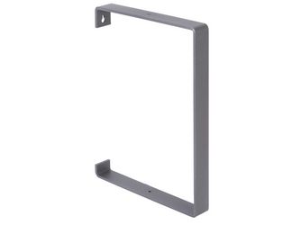 Regalträger Adam, Eisenglimmer matt mit Feinstruktur kunststoffbeschichtet DB 703, 304x210x30mm