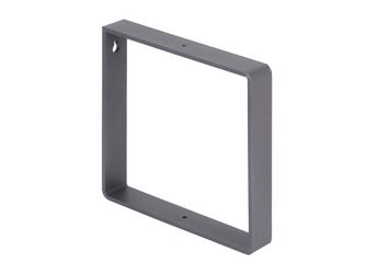 Regalträger Conny, Eisenglimmer matt mit Feinstruktur kunststoffbeschichtet DB 703,180x180x30mm