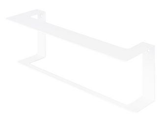 Regalträger Donna, weiß mit Feinstruktur kunststoffbeschichtet RAL 9016, HxTxBxS: 180x150x500mm