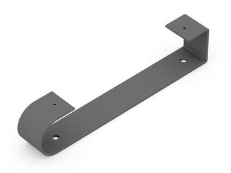 Regalträger Karla, Eisenglimmer matt mit Feinstruktur kunststoffbeschichtet DB 703, 60x305x45mm