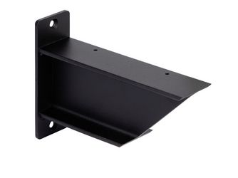 Regalträger Loki, matt schwarz mit Feinstruktur kunststoffbeschichtet RAL 9005, HxTxBxS: 130x203x46mm