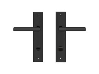 Renovierungslangschildgarnitur Rhodos RLE28 BAD78 83, Bad Kosmos Schwarz Renovierungslangschildgarnitur Rhodos RLE28 BAD78 83, Bad Kosmos Schwarz