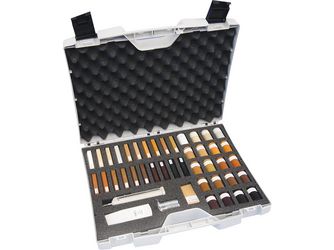 Reparaturkoffer Weich- und Hartwachse mit Battschmelzer inkl. Batterien