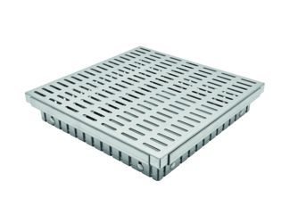 Revisionskasten inkl. Abdeckblech 300x300mm, Höhenverstellbar 54-69mm