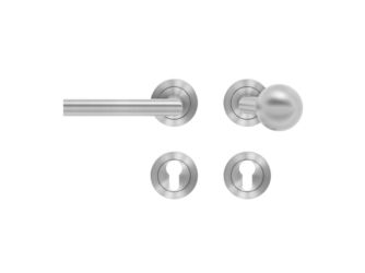 Rhodos ER28, Wechselgarnitur links Edelst. matt