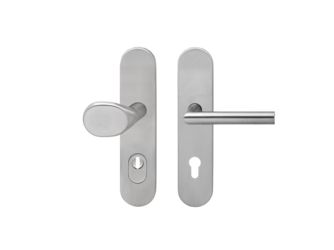 Rhodos ESG28 675KF PZ92 71, Schutzgarnitur Klasse ES1 Edelst. matt