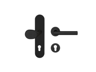 Rhodos ESGR28 680F PZ92 83, Schutzgarnitur Klasse ES2 Kosmos Schwarz