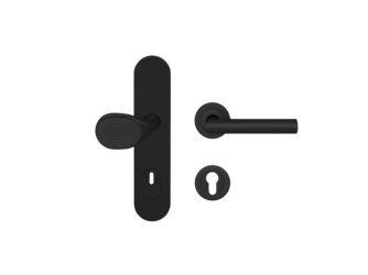 Rhodos ESGR28 680K PZ92 83, Schutzgarnitur Klasse ES2 Kosmos Schwarz