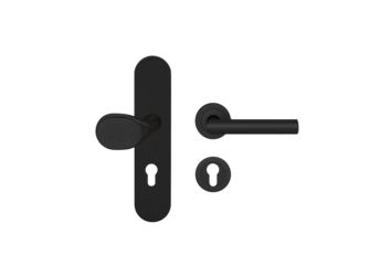 Rhodos ESGR28 680 PZ72 83, Schutzgarnitur Klasse ES2 Kosmos Schwarz