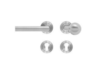 Rhodos XL ER18, Wechselgarnitur links Edelst. matt