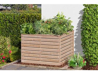 Rhombus Hochbeet L, europäische Lärche 123x82x75cm