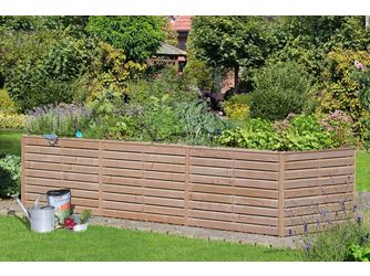 Rhombus Hochbeet XXL, europäische Lärche 305x103x75cm