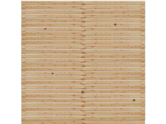 Sichtschutzzaun Lärche / Douglasie Natur unbehandelt "Rhombus II"