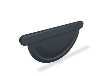 Rinnenendboden 33 P.10 anthrazit