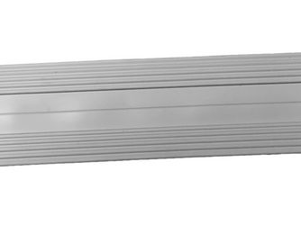 Rippenunterlegband hellgrau coextrudiert Meterware (für den Zuschnitt) Rolle mit 25 m