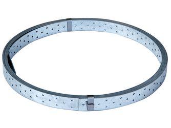 Rispenband, sendzimirverzinkt, B x L: 40 mm x 10 m, CE nach DIN EN 14545 Rispenband, sendzimirverzinkt, B x L: 40 mm x 10 m, CE nach DIN EN 14545