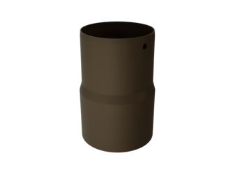 Rohrverbinder 80 P.10 braun