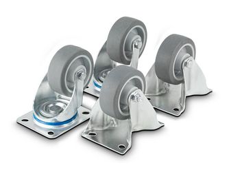 Rollenset Ø 80 mm f. Klemmleiste