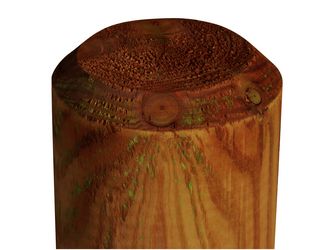 Rundpfahl KD+ braun RAL