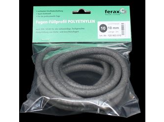 Rundprofil PE DIN 18540 grau 10 mm Länge 3m