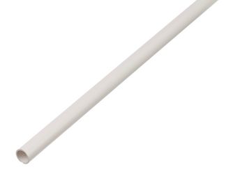 Rundrohr, PVC weiß, LxØxS 1000x10x1mm Rundrohr, PVC weiß, LxØxS 1000x10x1mm