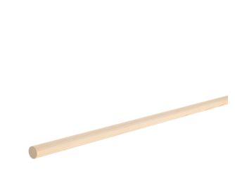 Rundstab Kiefer astrein 22x22x2400mm Massiv, roh