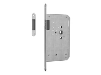 S9 MS VL 71, S9 KD Comfort Schloss mit Magnetfalle Privacy inkl. Schließblech Edelstahl matt