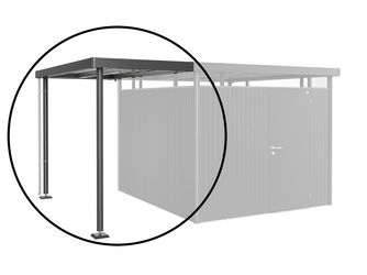 SEITENDACH GHH H5, H6 Gr. S dunkelgrau- metallic 1500x3150x2220mm