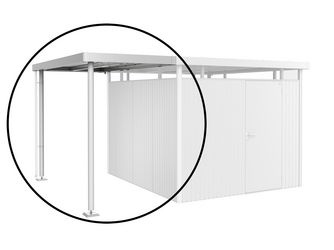 SEITENDACH GHH H5, H6 Gr. S silber- metallic 1500x3150x2220mm