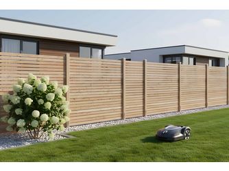 Sichtschutzzaun Lärche natur