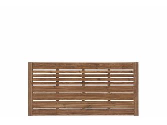 Sichtschutzzaun Kiefer KDI braun "SINA"