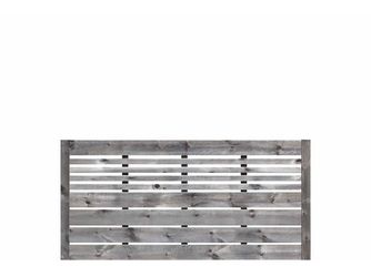 Sichtschutzzaun Kiefer KDI grau "SINA"