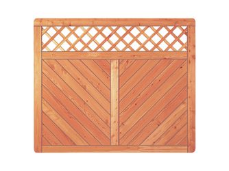 Sichtschutzzaun Lärche "SKAGEN" Sichtschutzzaun Lärche "SKAGEN"