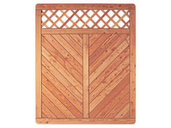 Sichtschutzzaun Lärche "SKAGEN"