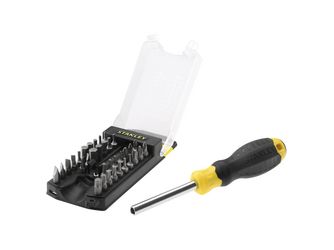 STANLEY MULTIBIT S/D SET - 34PC 24,5x3,5x6,5cm