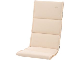 STELLA Sesselauflage 120cm, Farbe ecru Gest. aus Polypropylen/Glasfaser