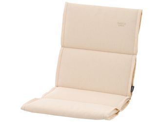 STELLA Sesselauflage 96cm, Farbe ecru Gest. aus Polypropylen/Glasfaser