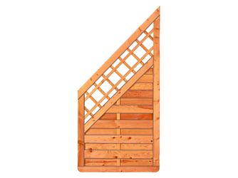 Sichtschutzzaun Fichte pinie lasiert "SUNLINE"