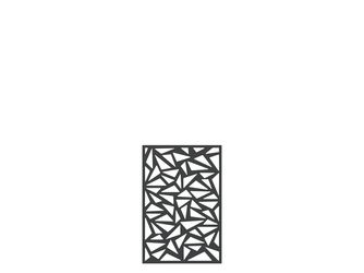 SYSTEM Dekorgitter Trigon anthrazit 0,15x60x90cm