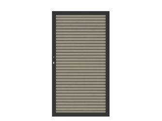 Tor Sichtschutzzaun WPC grau "SYSTEM NEO"