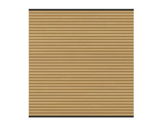 Sichtschutzzaun WPC / Aluminium beige "SYSTEM NEO"