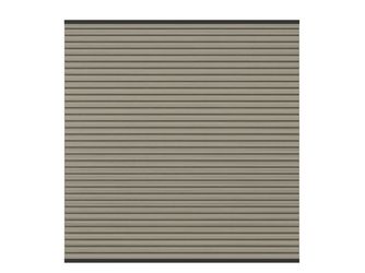 Sichtschutzzaun WPC / Aluminium grau "SYSTEM NEO"