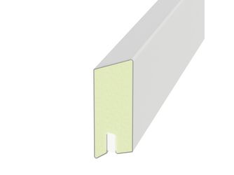 SYSTEM Rhombus Lichtleiste weiß 179x2x6cm