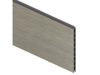 SYSTEM WPC PLATINUM XL Einzelprofil taupe-grau 2x178x30cm