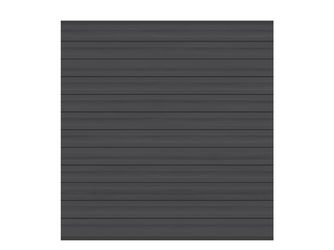 Sichtschutzzaun WPC / Aluminium anthrazit "SYSTEM WPC PLATINUM"