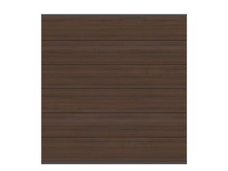 Sichtschutzzaun WPC braun "SYSTEM WPC PLATINUM XL"