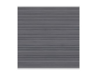 Sichtschutzzaun WPC grau "SYSTEM WPC PLATINUM XL"