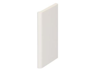 Satin Flachprofil 6x45mm Hartschaum Creme 600cm