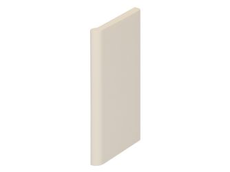Satin Flachprofil 6x45mm Hartschaum Creme Interieurfolie 600cm