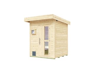 Saunahaus 38mm NAANTALI Sparset inkl. 9, 0 kW OS-Ofenset